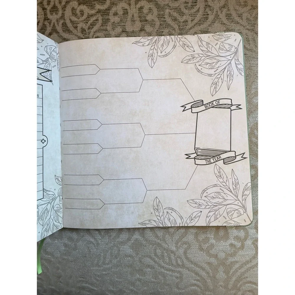 Illumicrate Mythical Creature Reading Journal Green Gold Dragon Fantasy Tracker